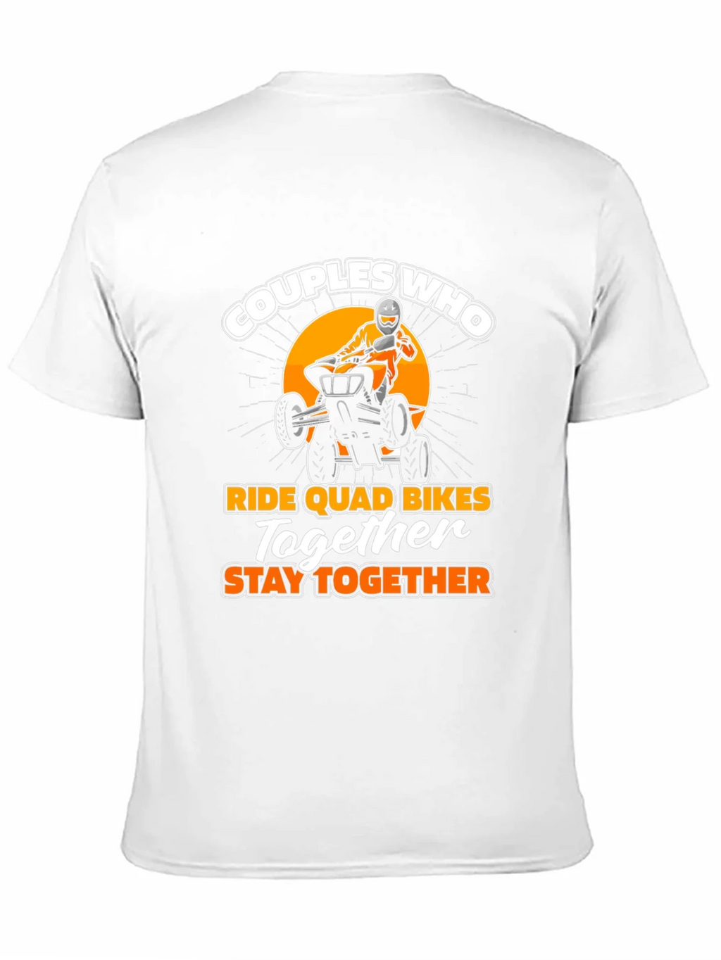 Couples Who Ride Quad Bikes T-Shirt product image 10
