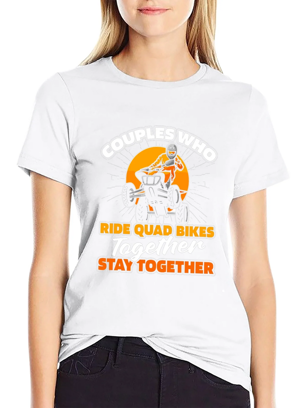 Couples Who Ride Quad Bikes T-Shirt product image 8