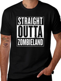 Straight Outta Zombieland Graphic T-Shirt product image 1