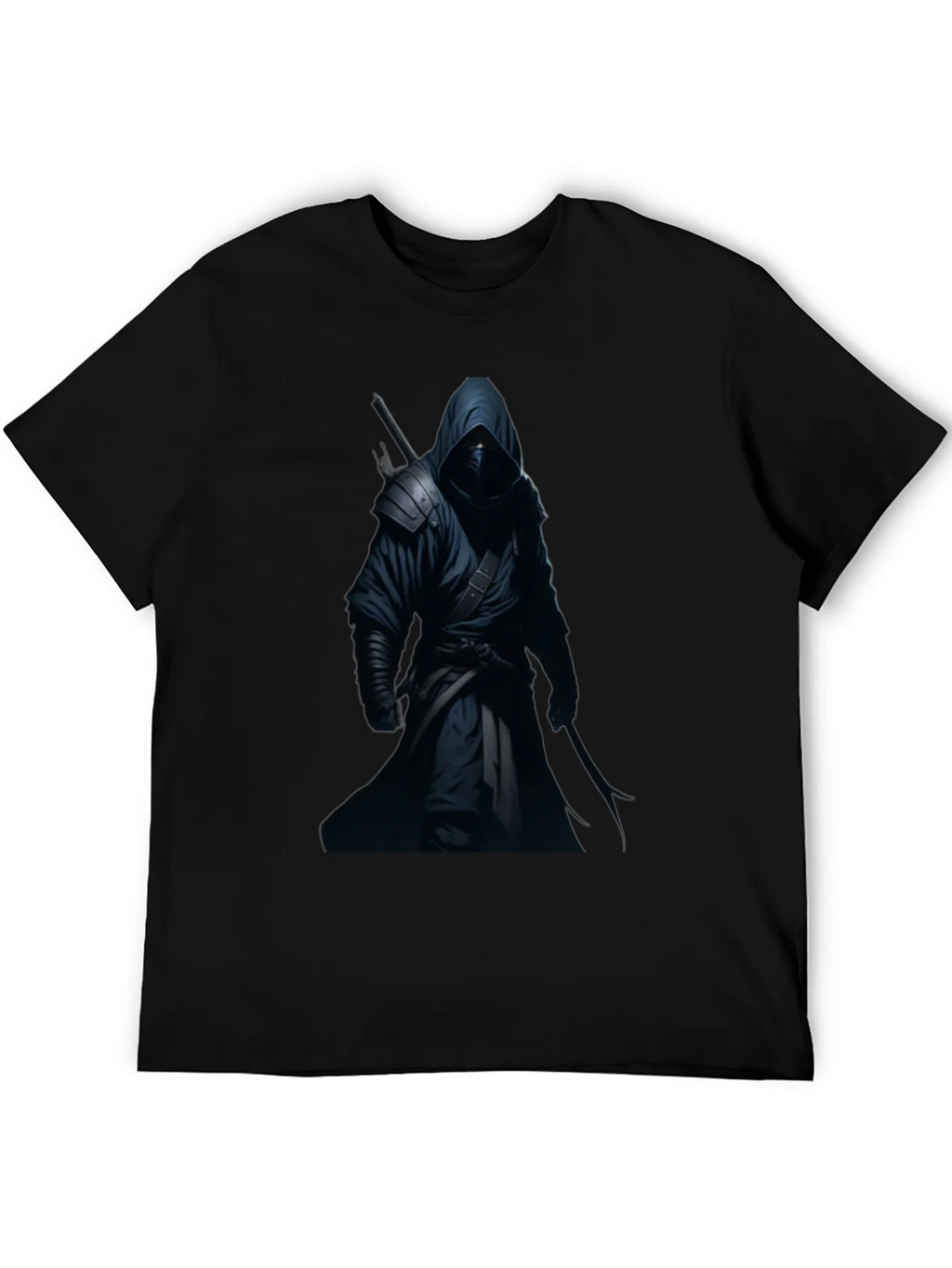 Ninja Warrior Black Graphic T-Shirt product image 5