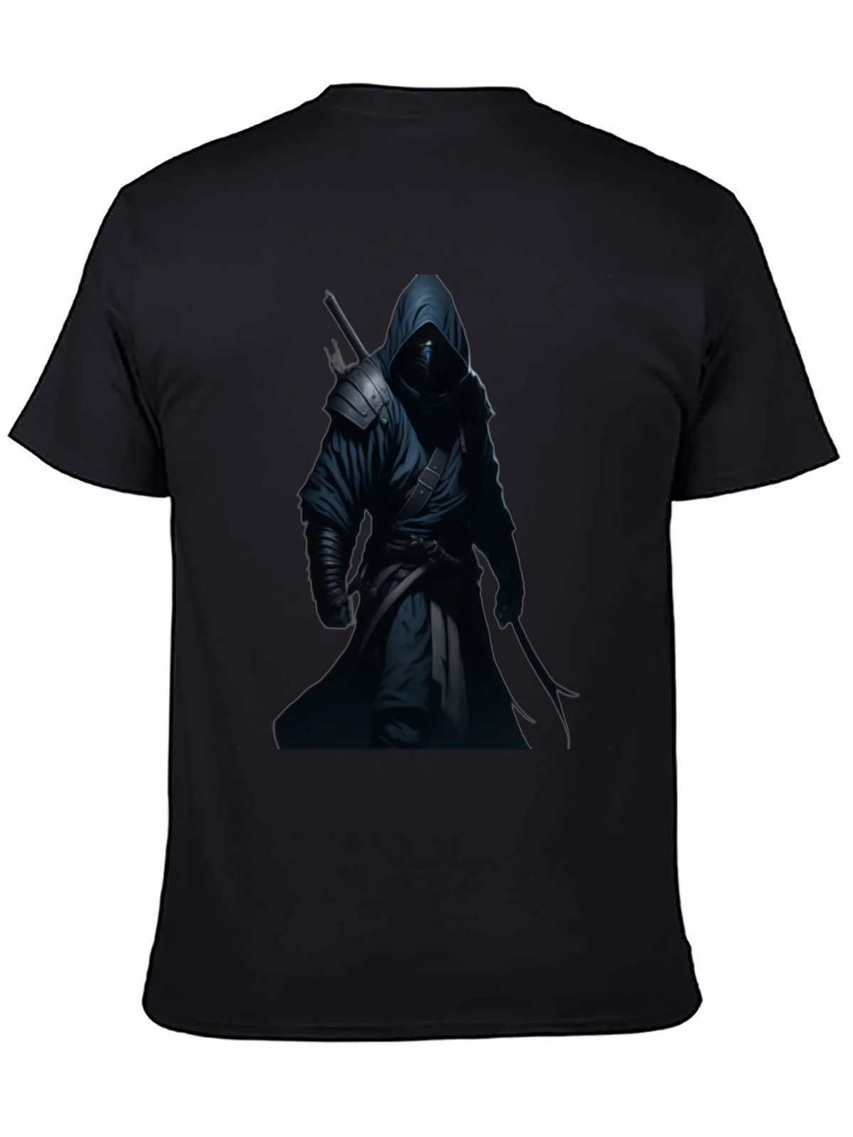 Ninja Warrior Black Graphic T-Shirt product image 4