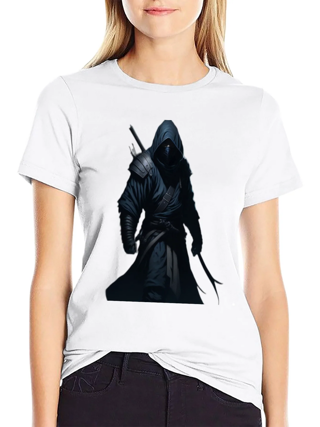 Ninja Warrior Black Graphic T-Shirt product image 8