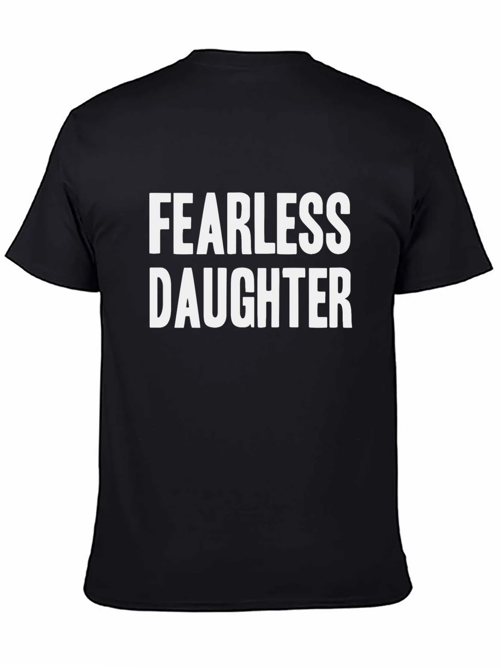 Fearless Daughter Graphic Tee - Black Cotton product image 4