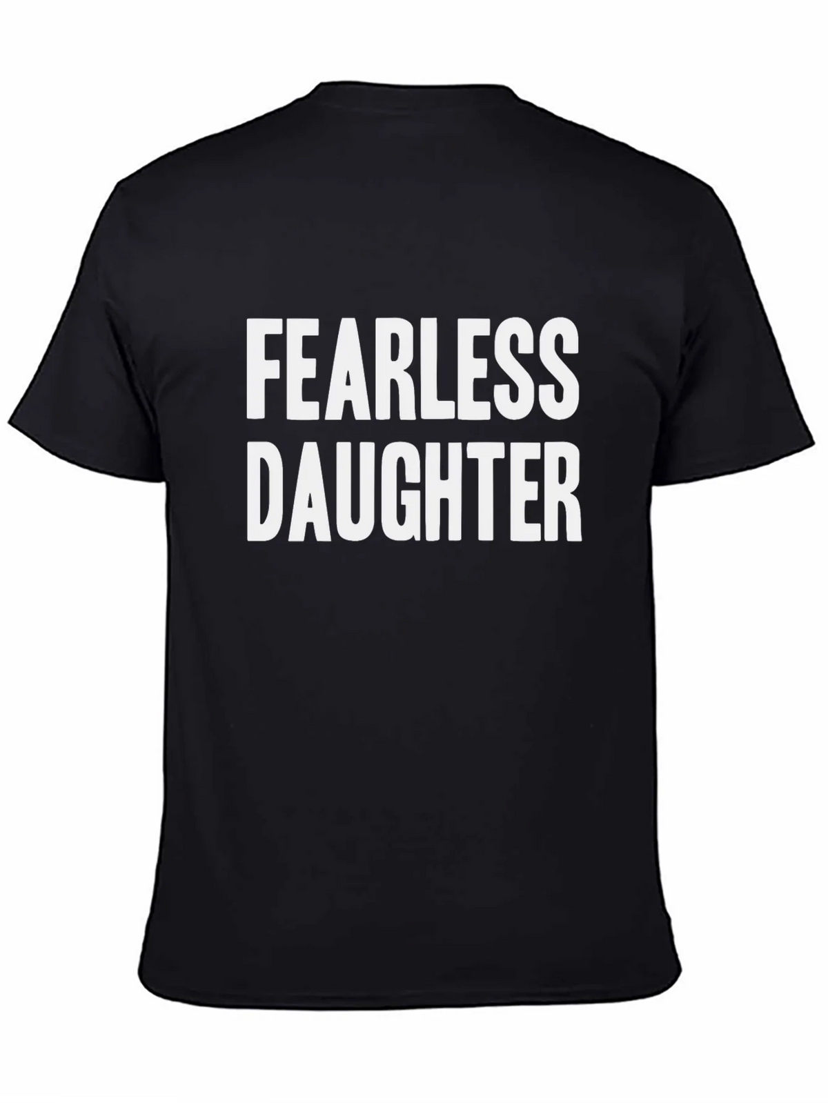 Fearless Daughter Graphic Tee - Black Cotton product image 4