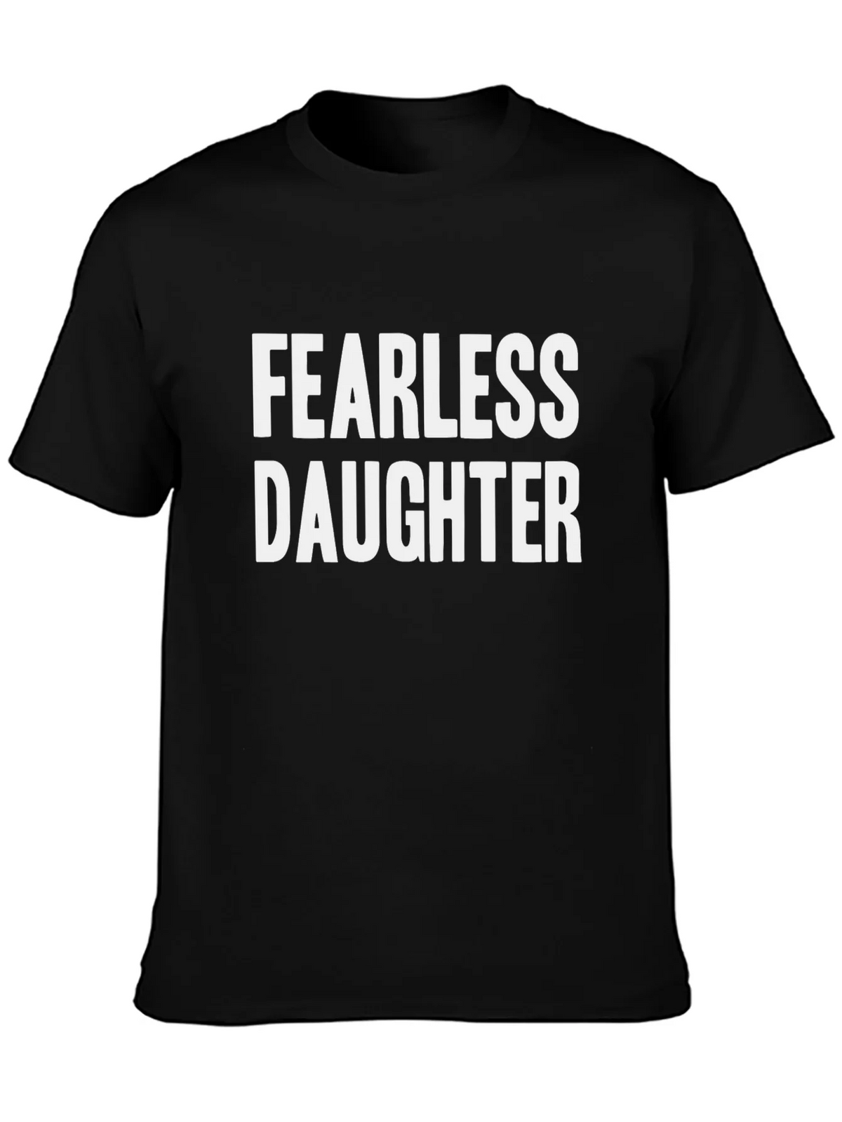 Fearless Daughter Graphic Tee - Black Cotton product image 3