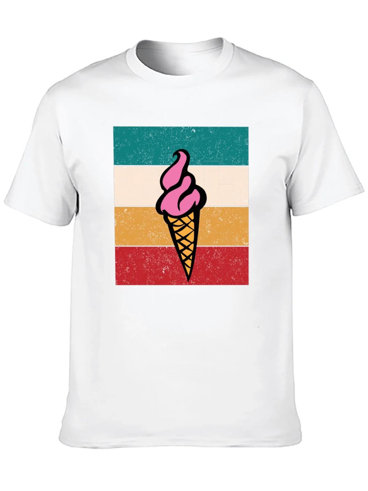Retro Ice Cream Graphic Tee - Unisex Soft Cotton T-Shirt product image 8