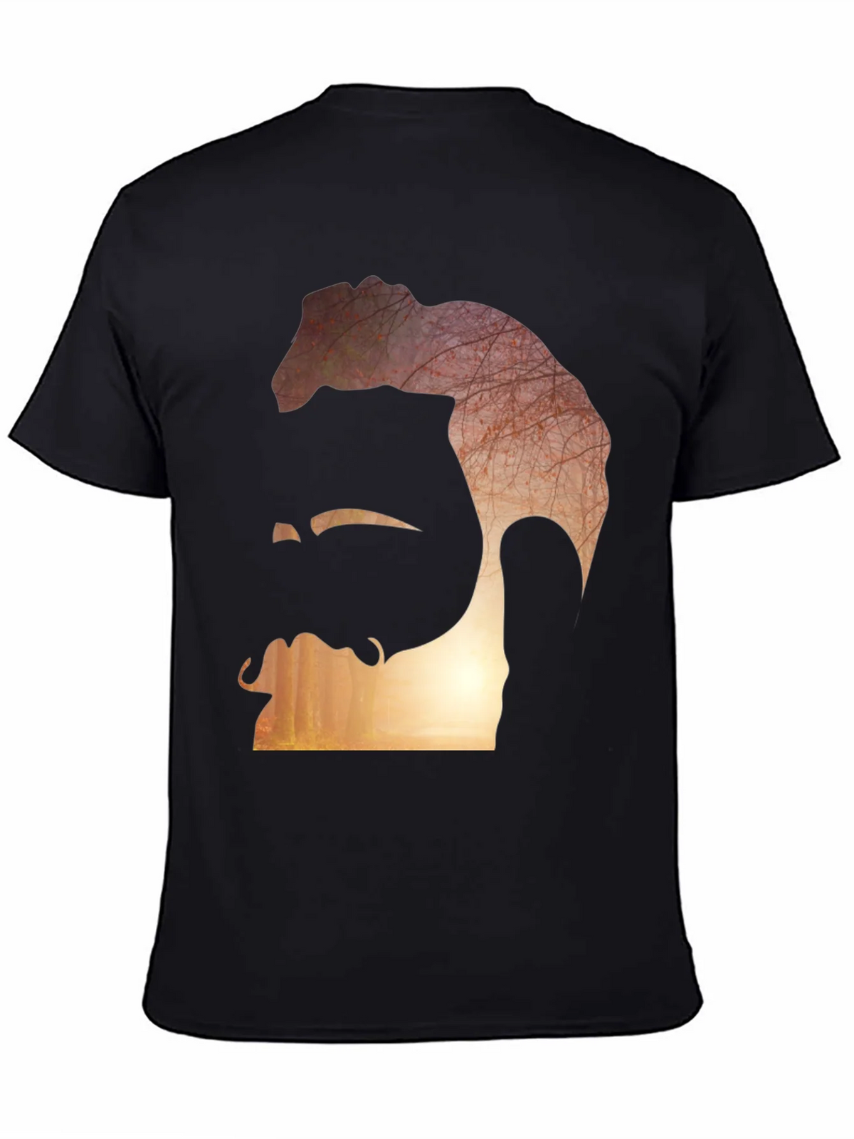 Abstract Silhouette Graphic Tee product image 4