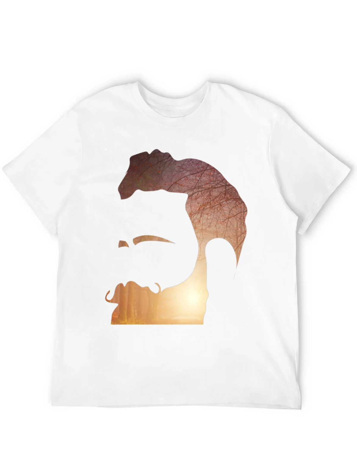 Abstract Silhouette Graphic Tee product image 11