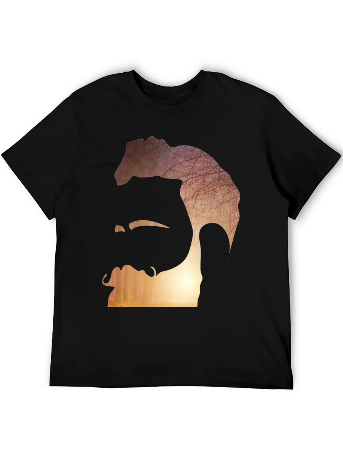 Abstract Silhouette Graphic Tee product image 5