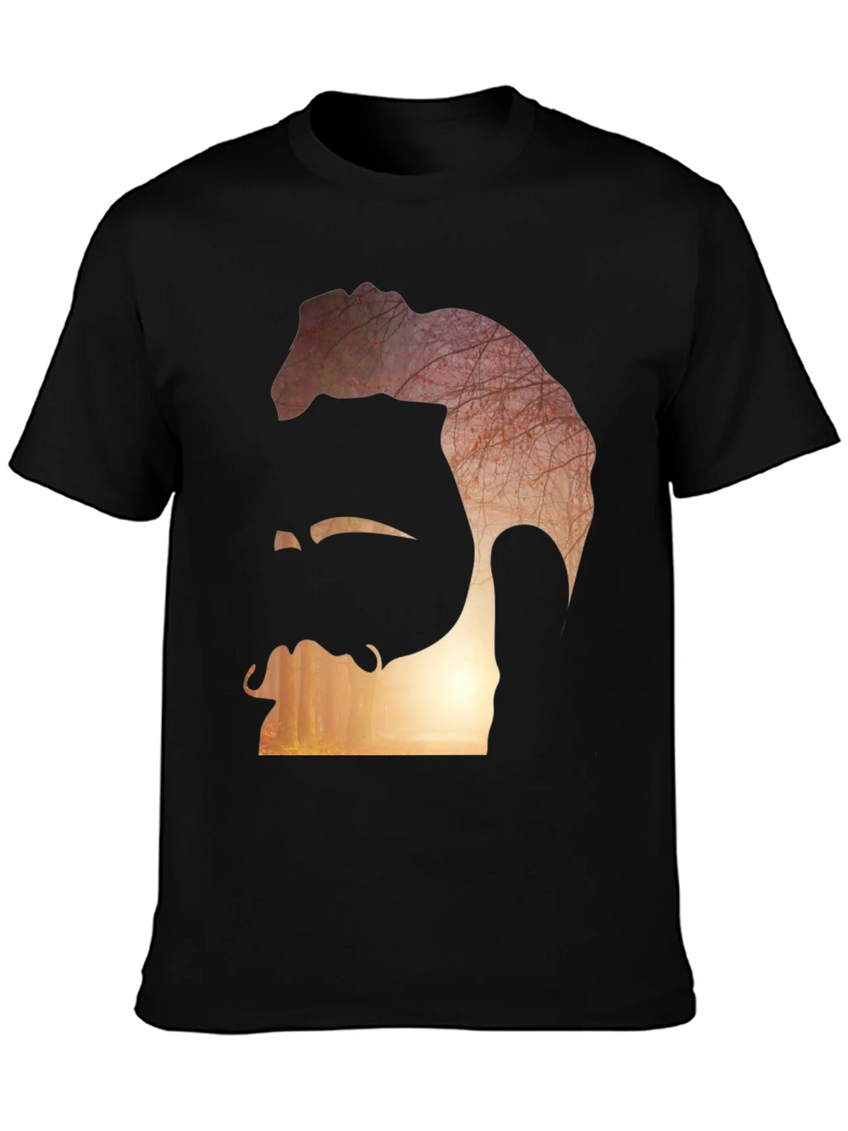 Abstract Silhouette Graphic Tee product image 3