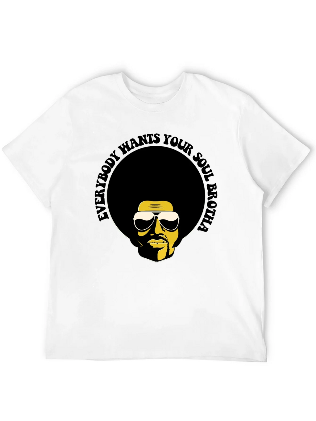 Soul Brotha T-Shirt - Retro Afro Graphic Tee product image 11