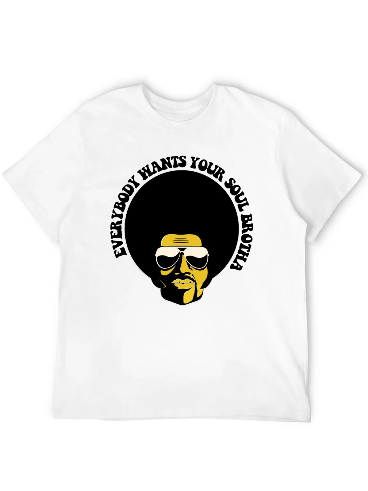 Soul Brotha T-Shirt - Retro Afro Graphic Tee product image 11