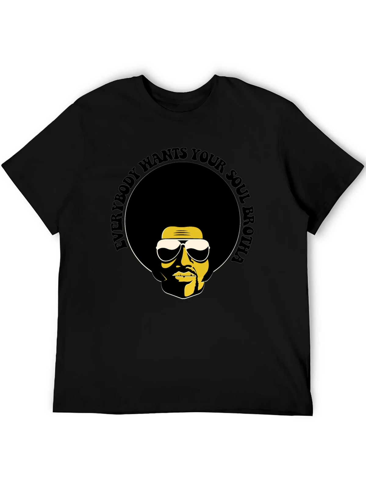 Soul Brotha T-Shirt - Retro Afro Graphic Tee product image 5