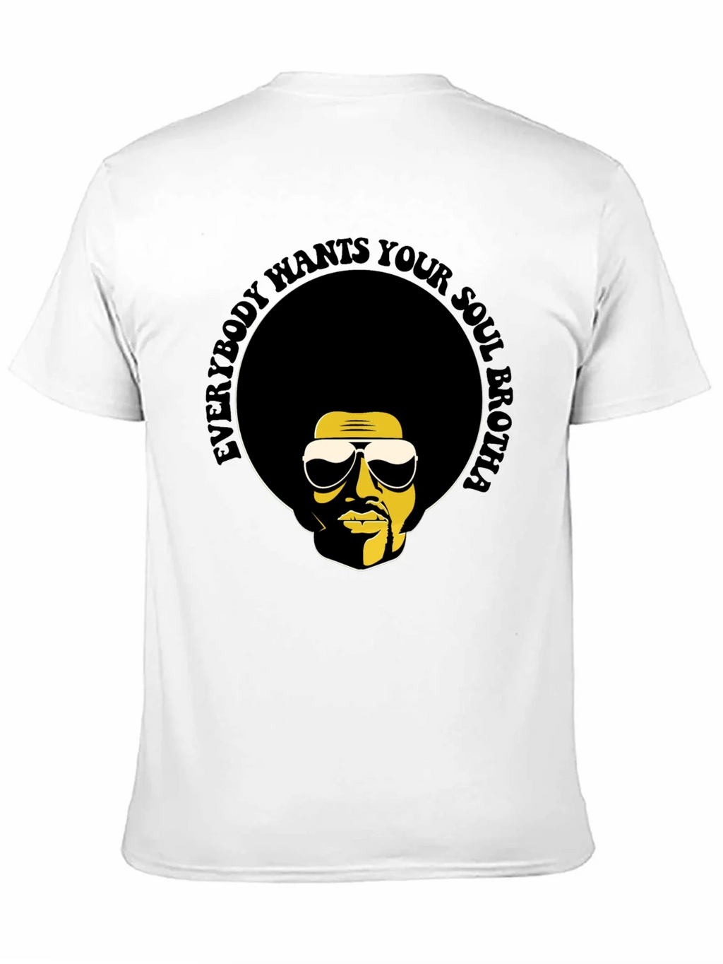 Soul Brotha T-Shirt - Retro Afro Graphic Tee product image 10