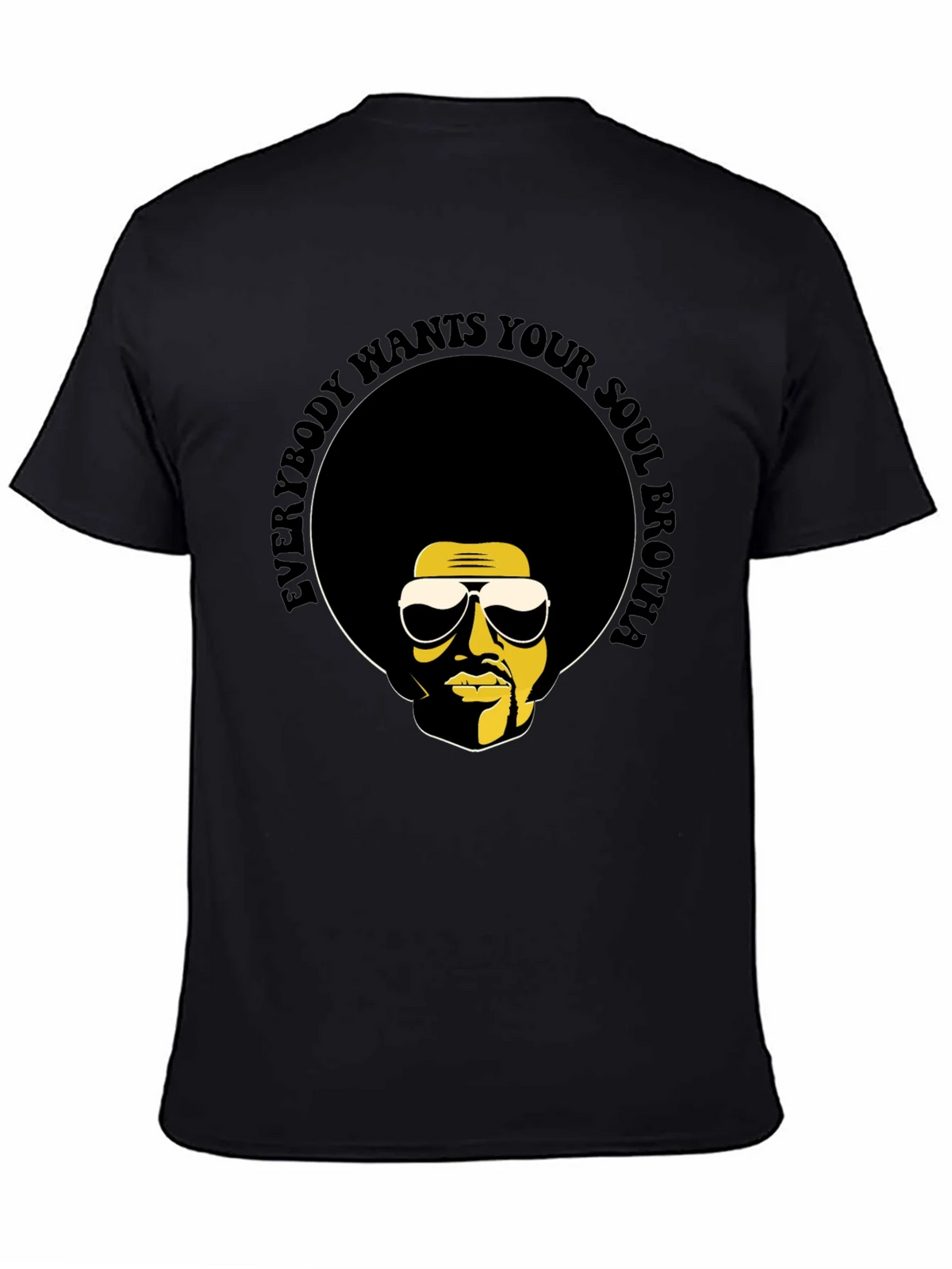 Soul Brotha T-Shirt - Retro Afro Graphic Tee product image 4