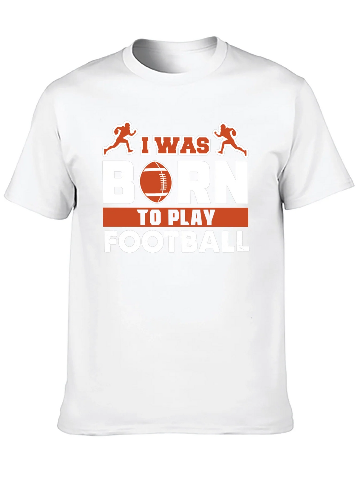 I Was Born To Play Football T-Shirt product image 9
