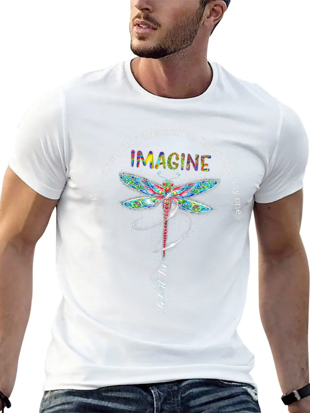 Imagine Dragonfly Graphic Tee - Soft & Stylish product image 12