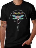 Imagine Dragonfly Graphic Tee - Soft & Stylish product image 1