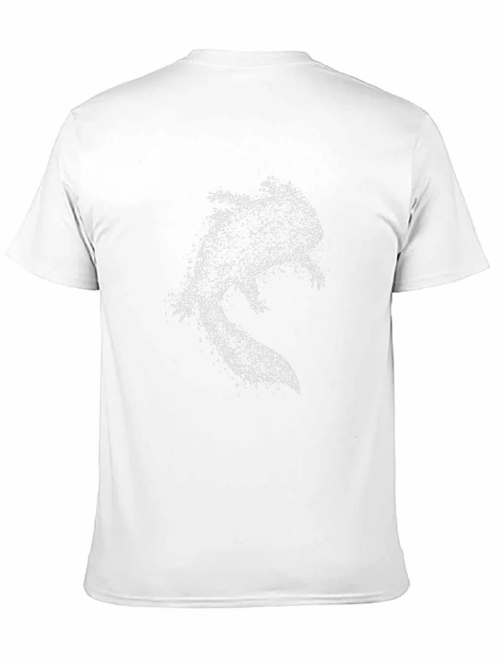 Distressed Axolotl Graphic Tee - Stylish Black T-Shirt product image 10