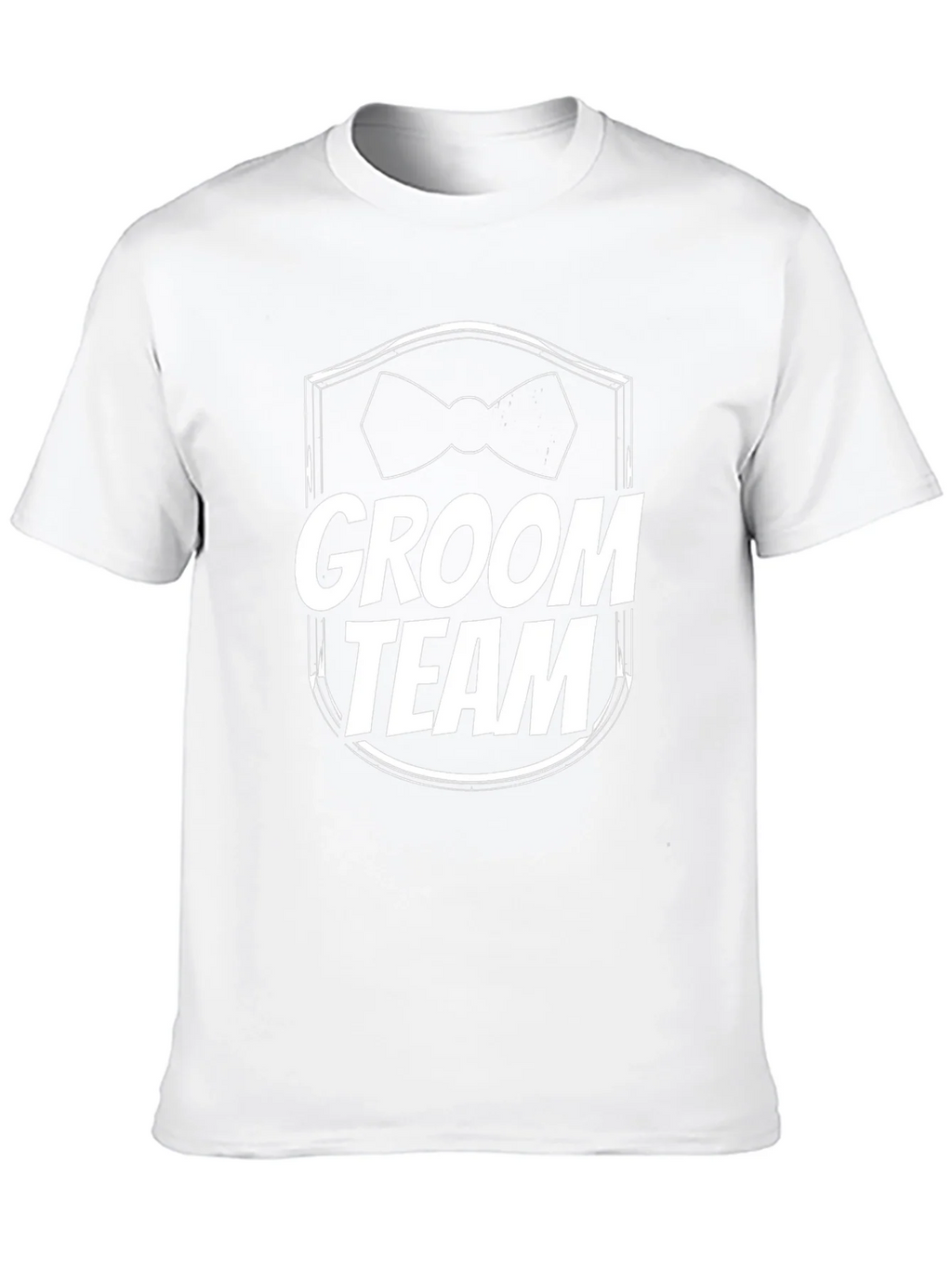Groom Team T-Shirt - Black Wedding Party Tee product image 9