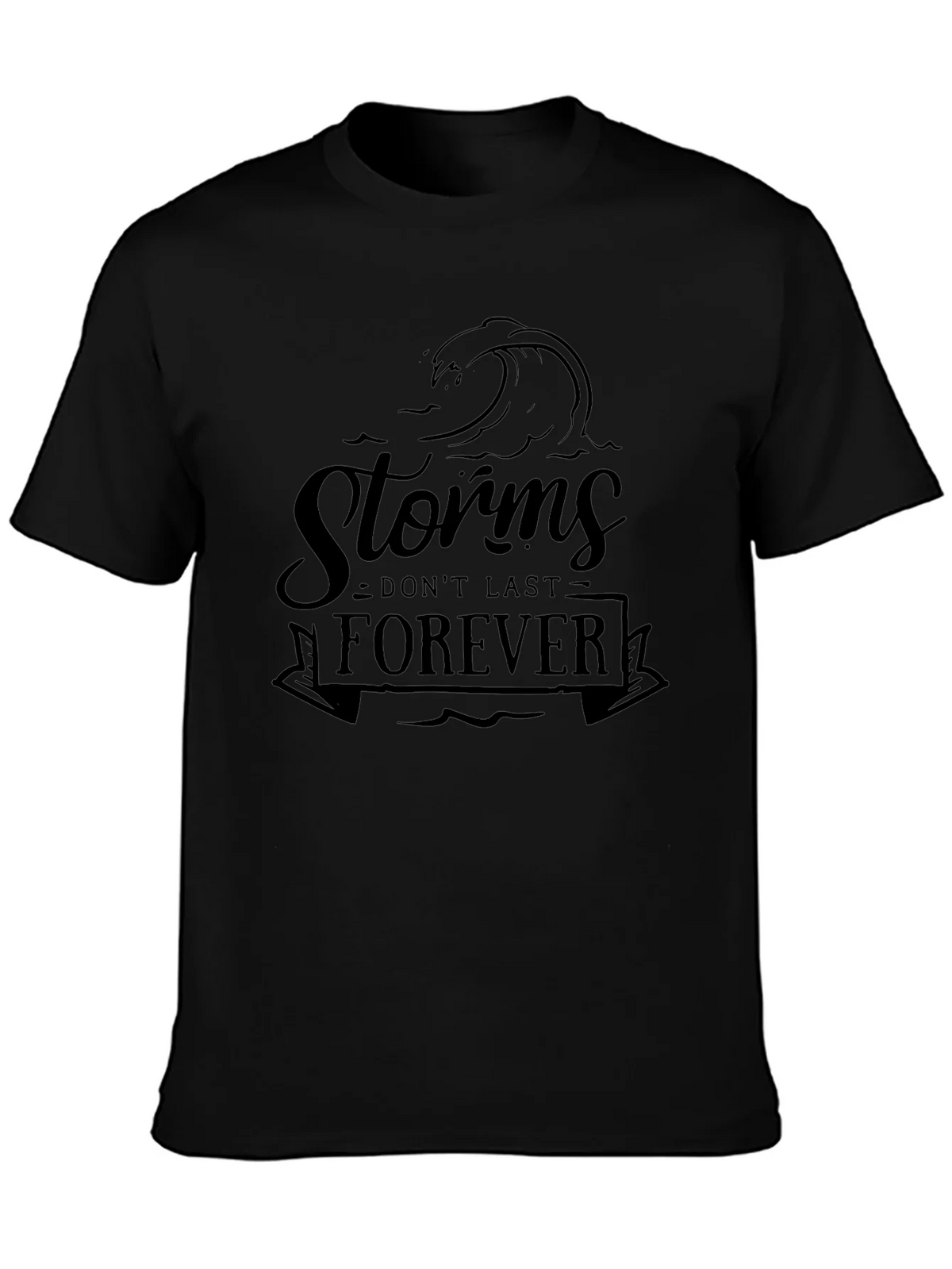 Storms Dont Last Forever Graphic Tee product image 3