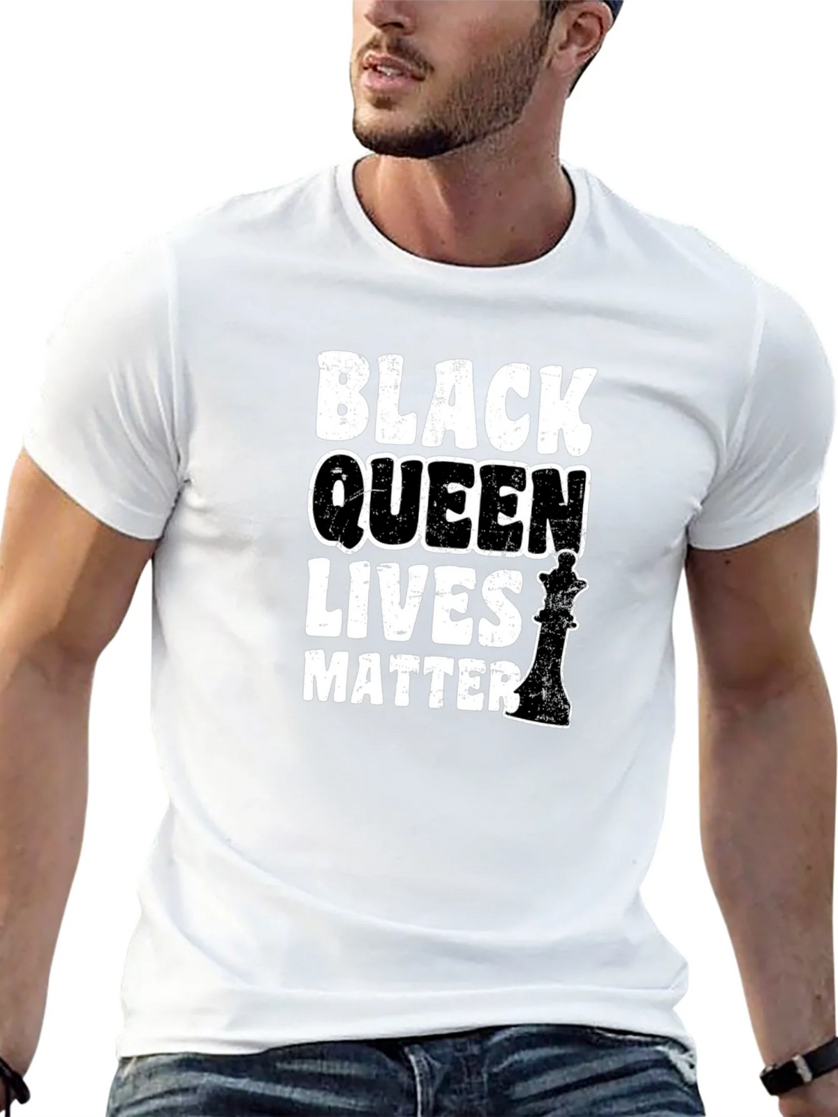 Black Queen Lives Matter Graphic Tee product image 6