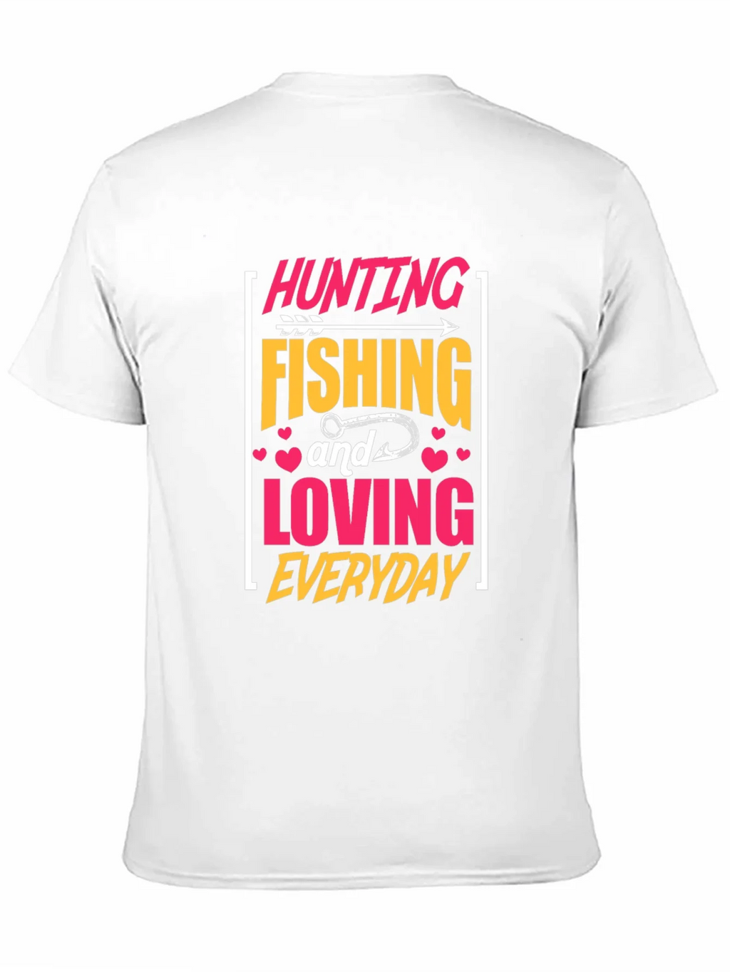 Hunting Fishing Loving Everyday Graphic Tee product image 10