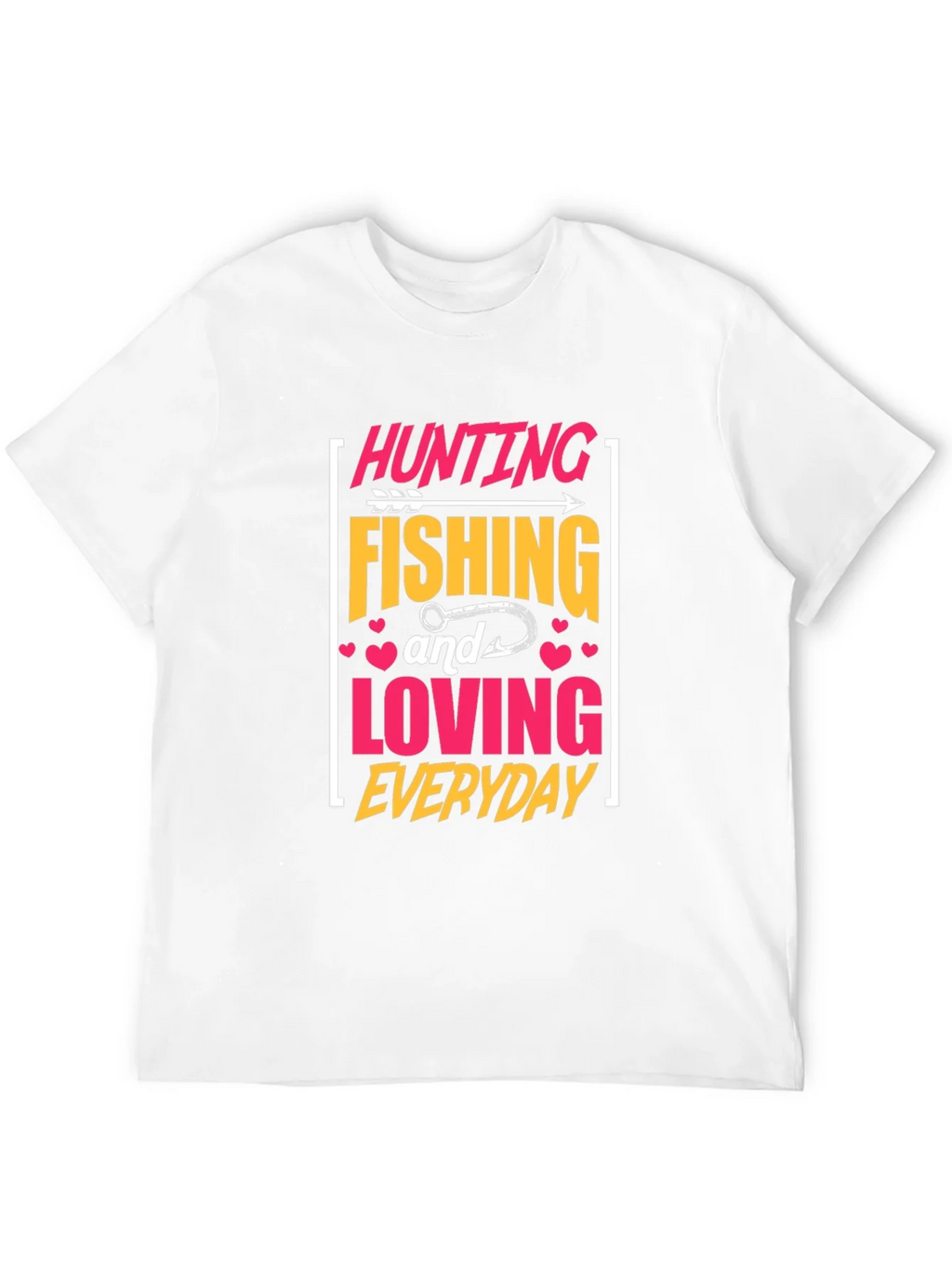 Hunting Fishing Loving Everyday Graphic Tee product image 11