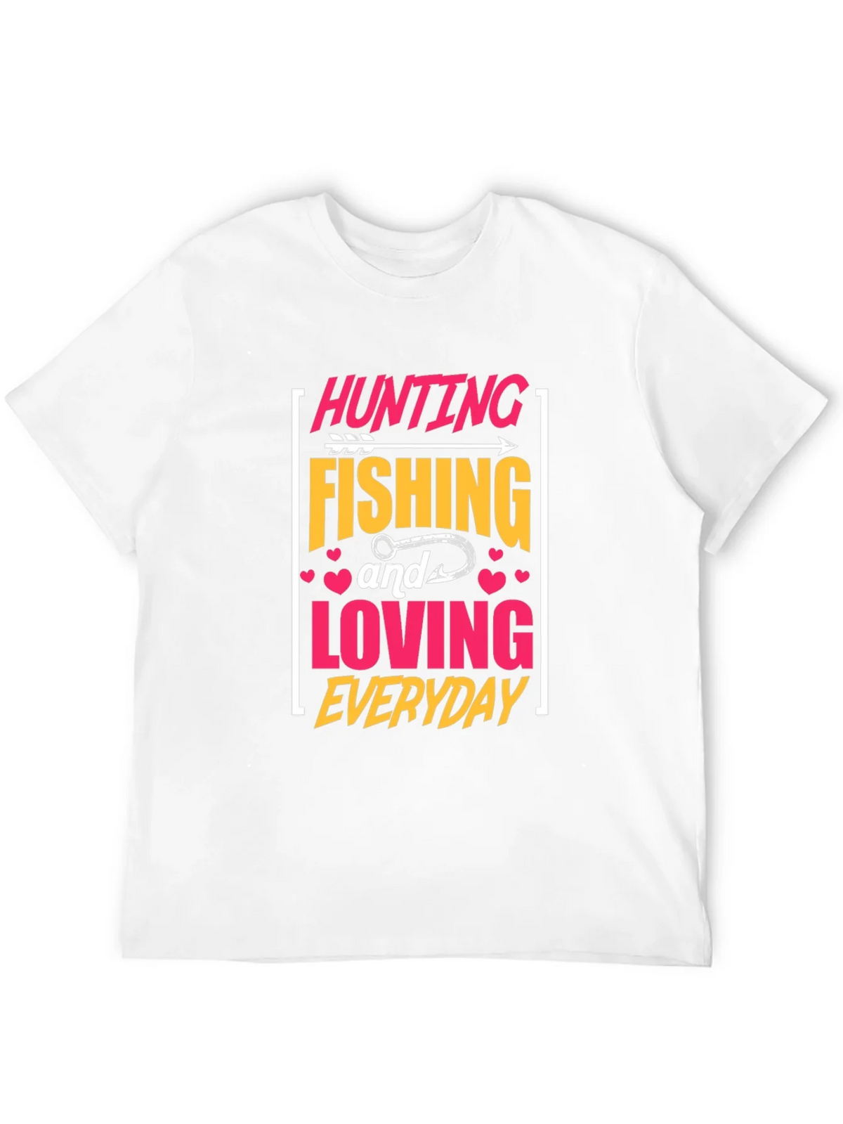 Hunting Fishing Loving Everyday Graphic Tee product image 11