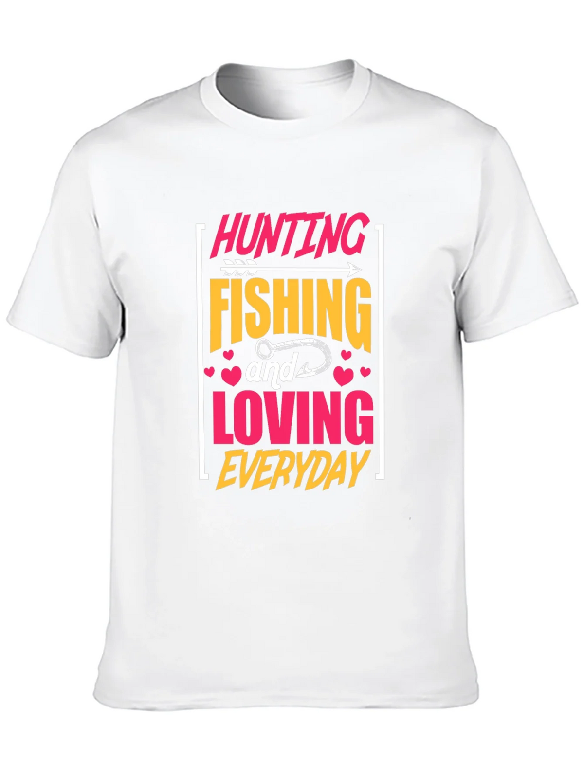 Hunting Fishing Loving Everyday Graphic Tee product image 9