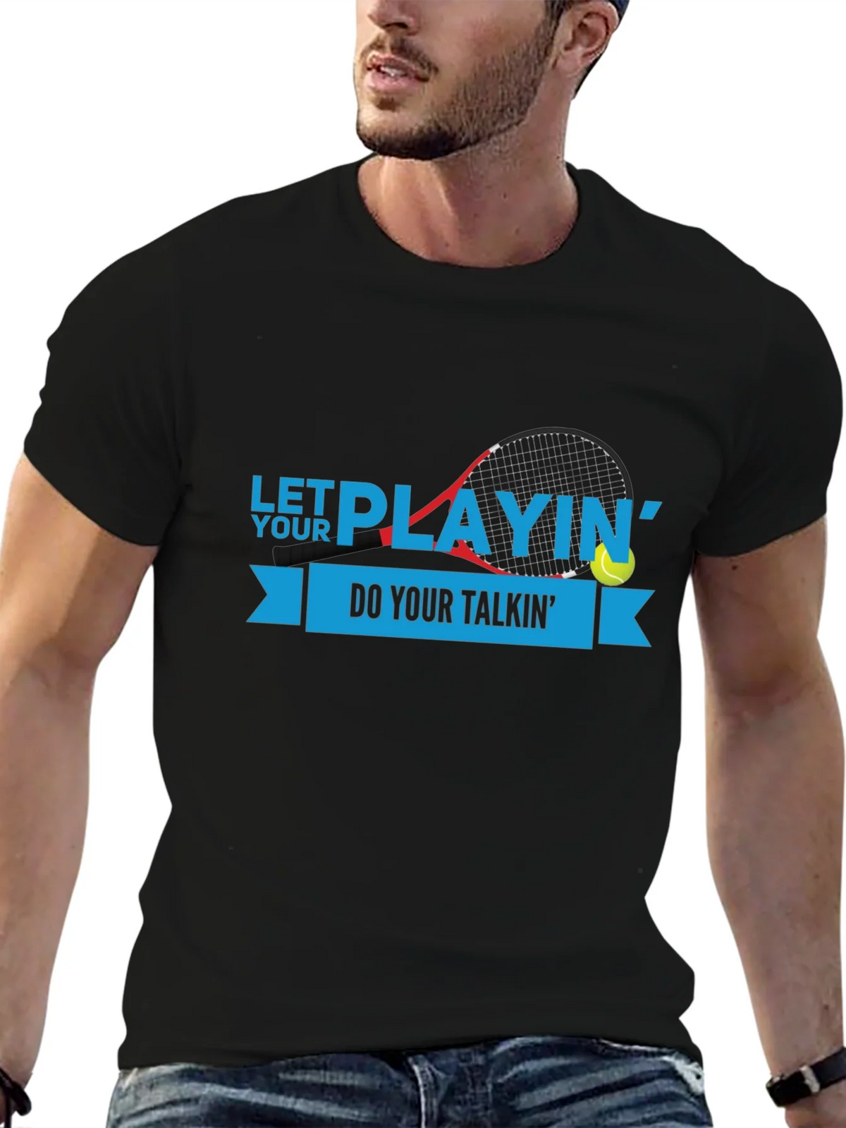 Let Your Playing Do Talkin T-Shirt product image 6