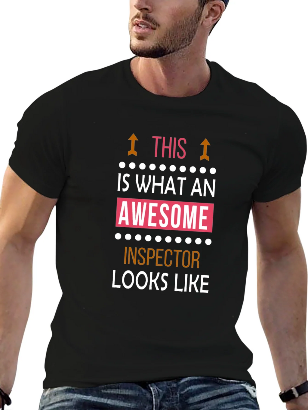 Awesome Inspector T-Shirt - Funny Job Pride Tee product image 6