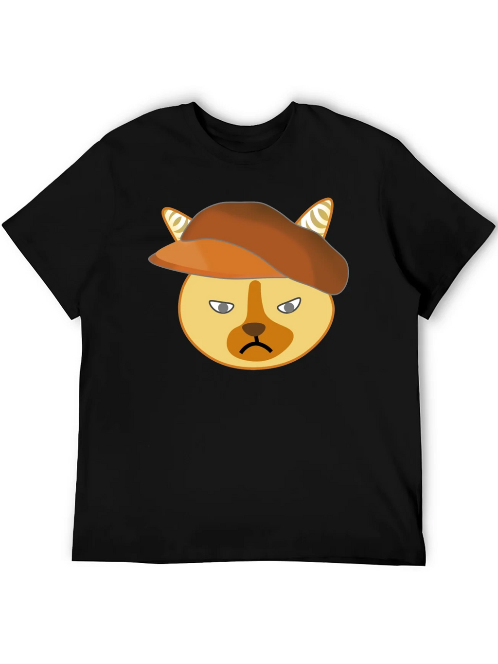 Grumpy Cat Beret T-Shirt - Unisex Cotton Tee product image 5