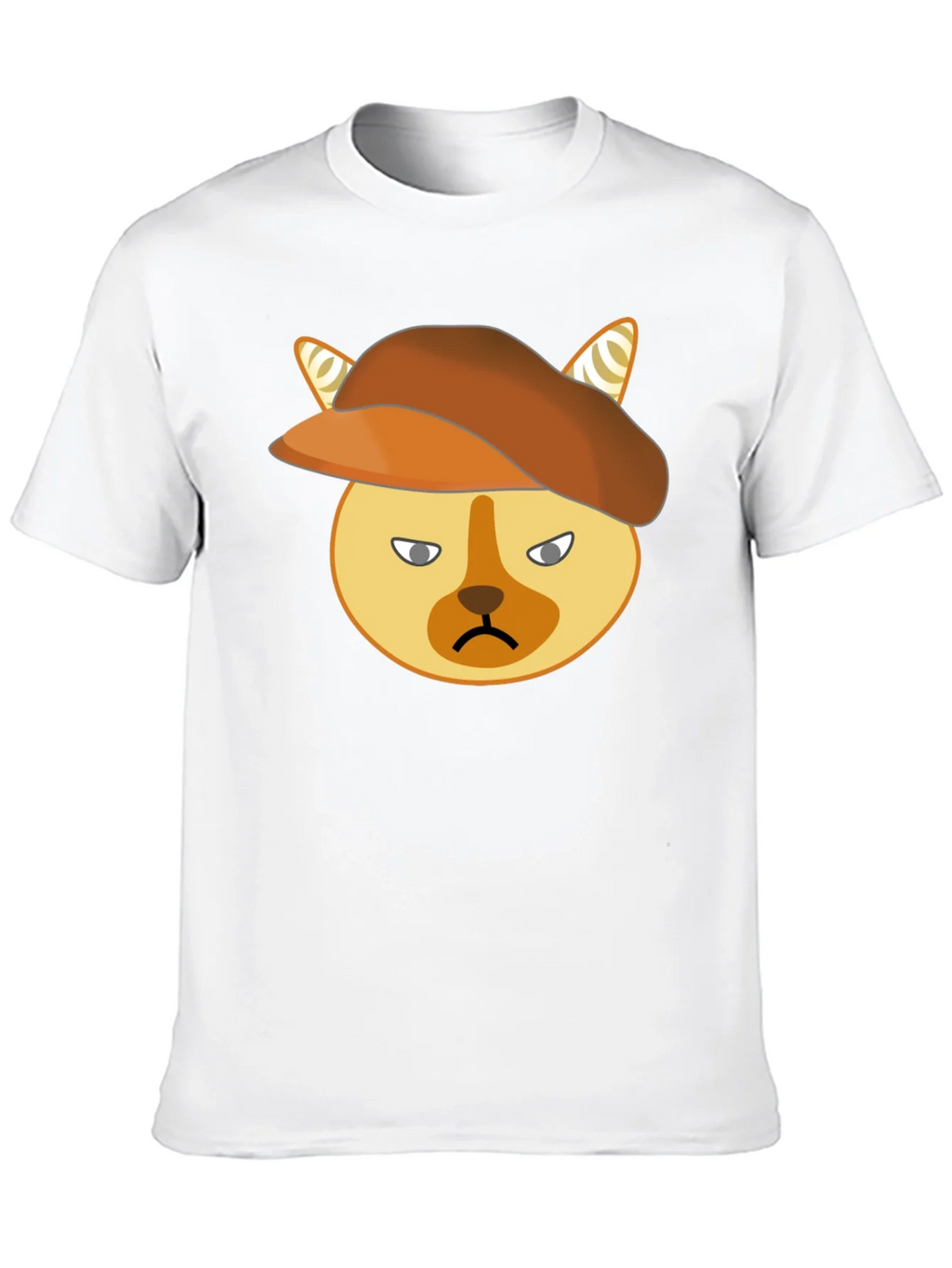 Grumpy Cat Beret T-Shirt - Unisex Cotton Tee product image 9