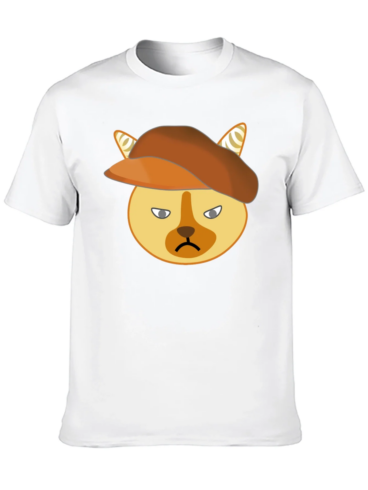 Grumpy Cat Beret T-Shirt - Unisex Cotton Tee product image 9