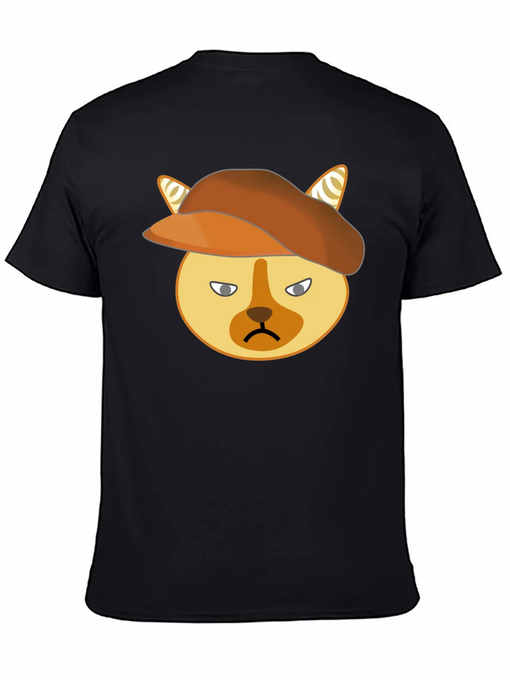 Grumpy Cat Beret T-Shirt - Unisex Cotton Tee product image 4