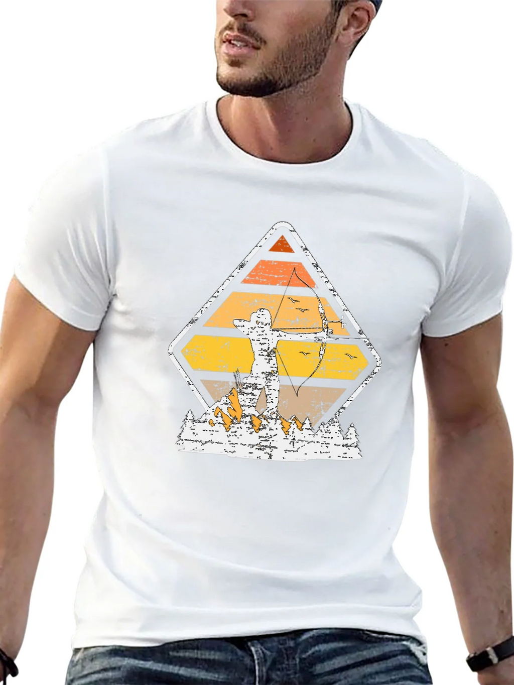 Archery Retro Graphic Tee product image 12