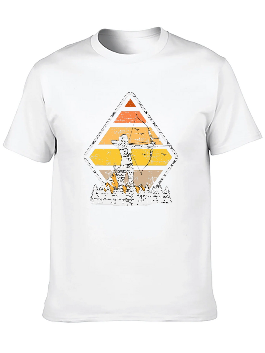 Archery Retro Graphic Tee product image 9