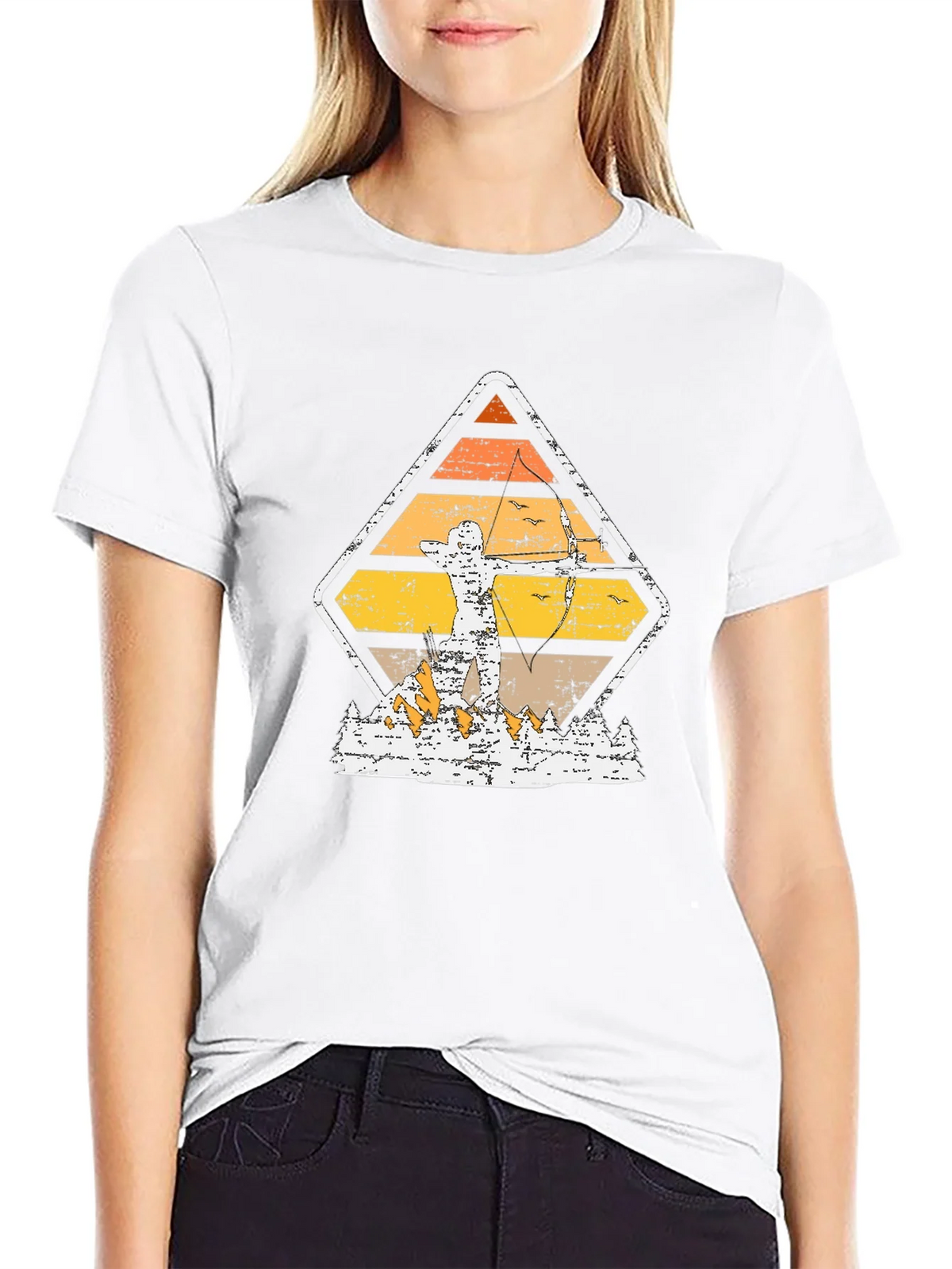 Archery Retro Graphic Tee product image 8