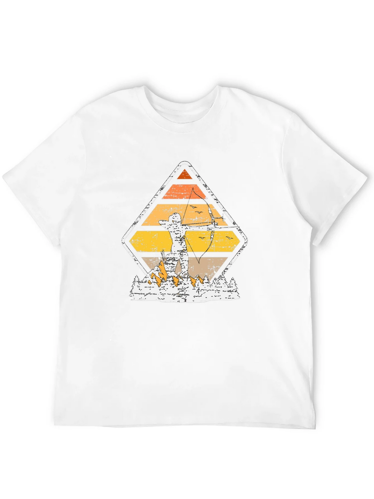 Archery Retro Graphic Tee product image 11