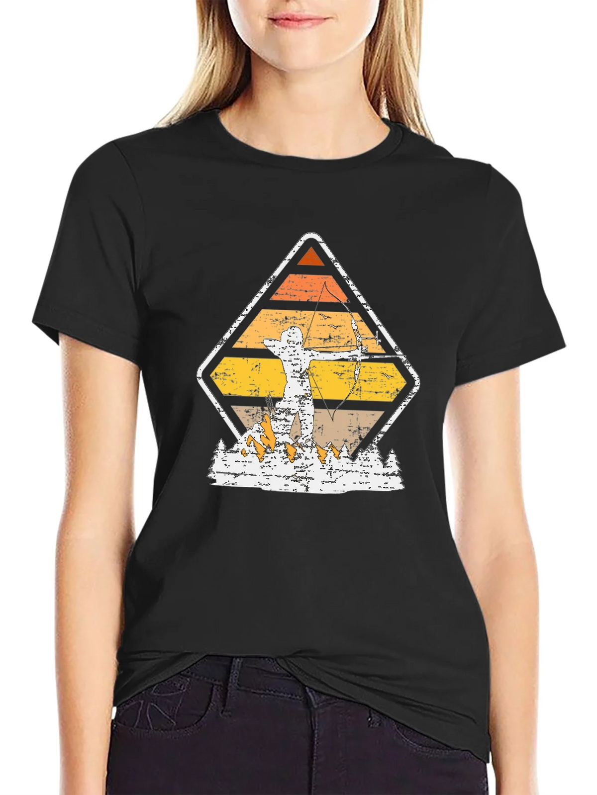 Archery Retro Graphic Tee product image 2