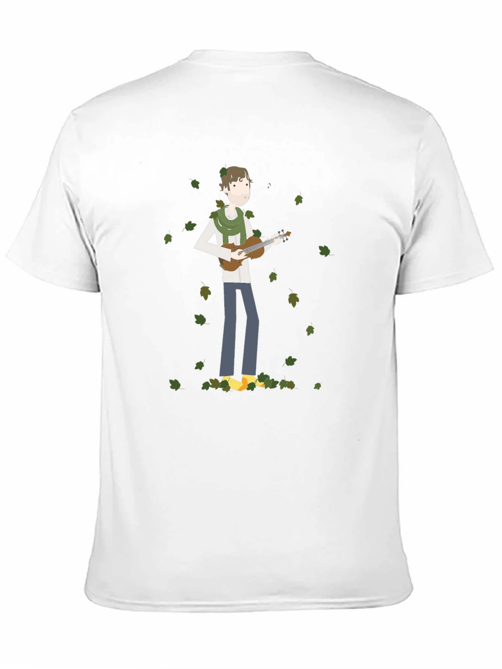 Whimsical Musician Black T-Shirt product image 10