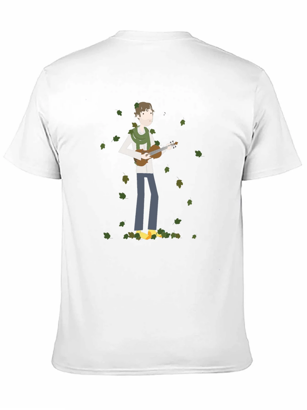 Whimsical Musician Black T-Shirt product image 10