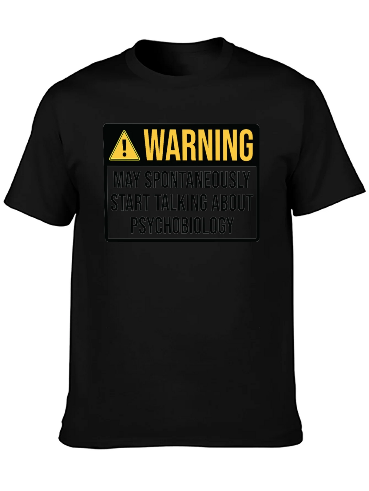 Warning Psychobiology T-Shirt product image 2