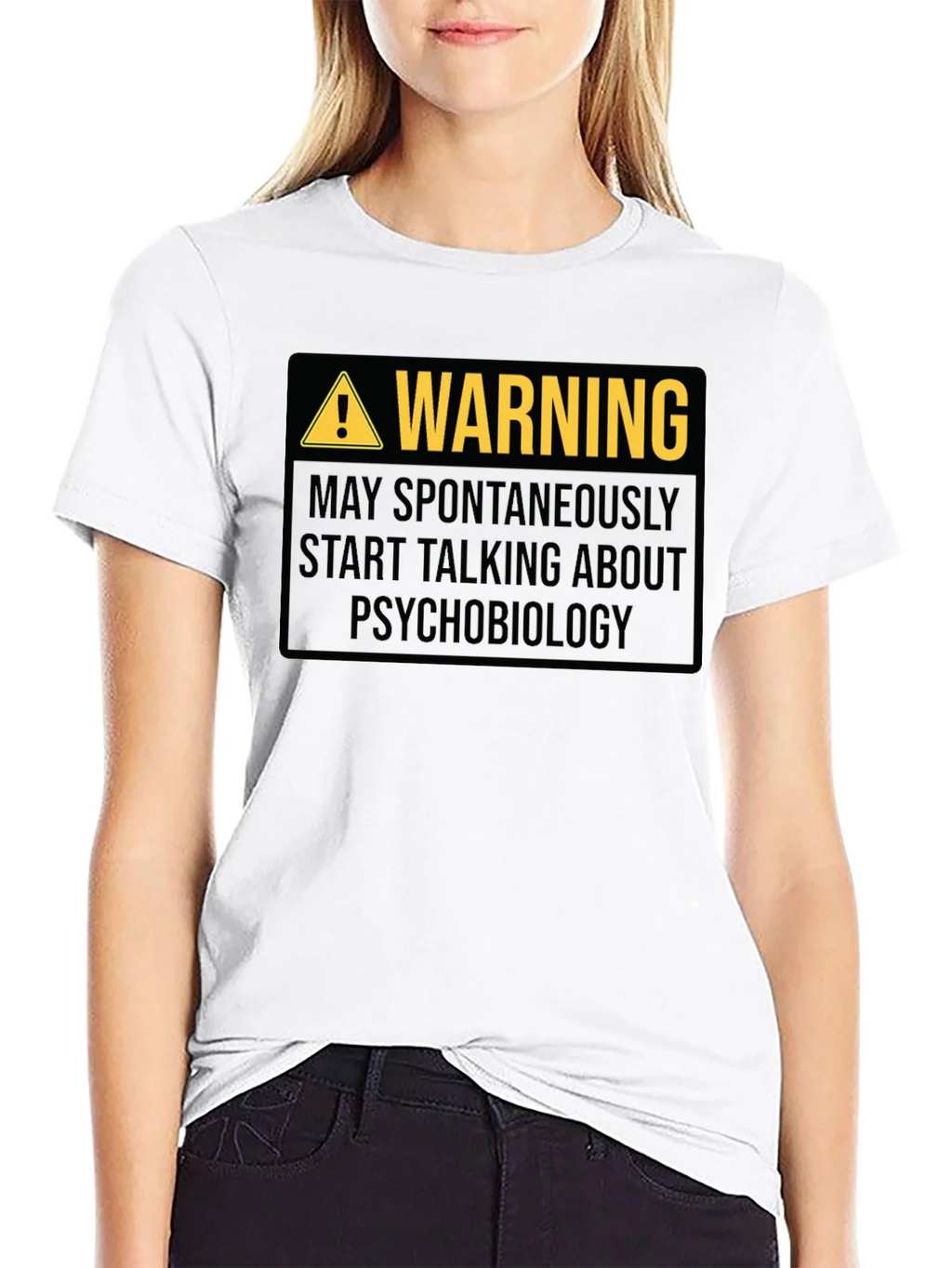 Warning Psychobiology T-Shirt product image 7
