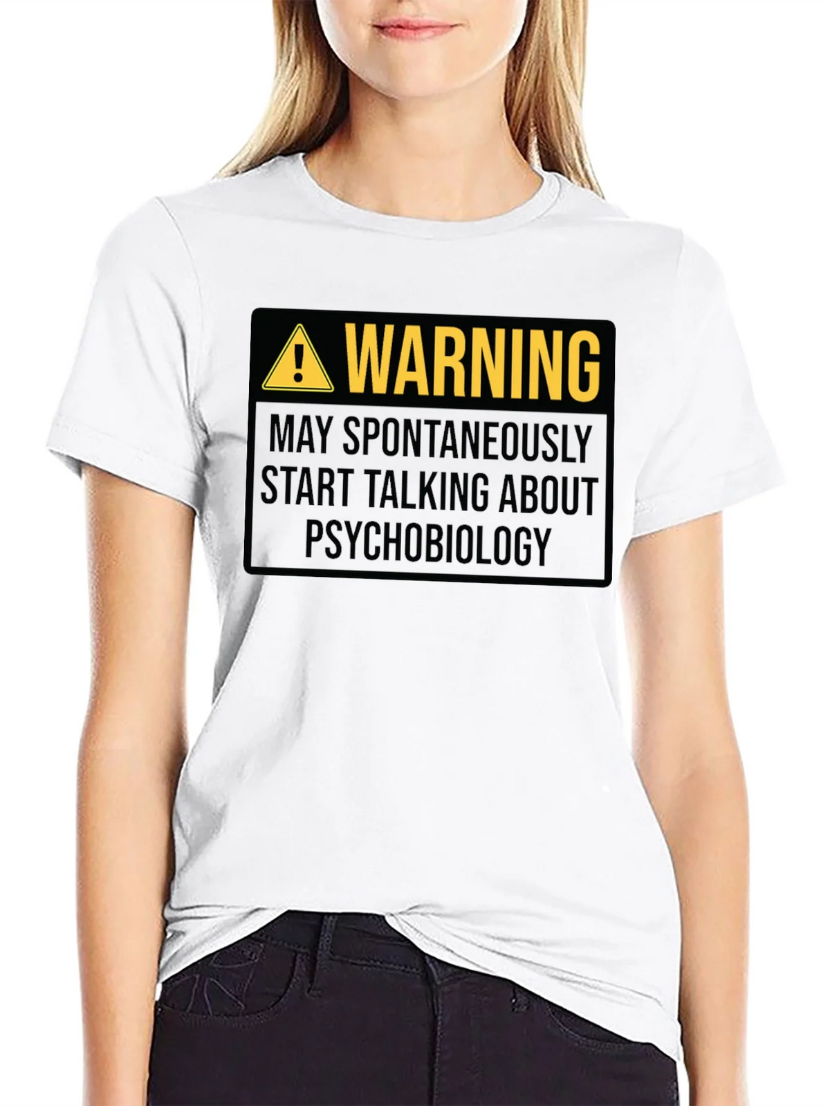 Warning Psychobiology T-Shirt product image 7