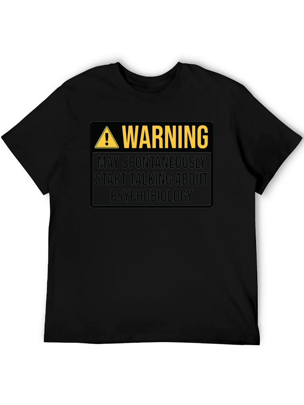 Warning Psychobiology T-Shirt product image 4