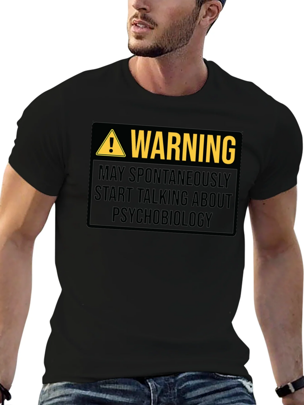 Warning Psychobiology T-Shirt product image 5