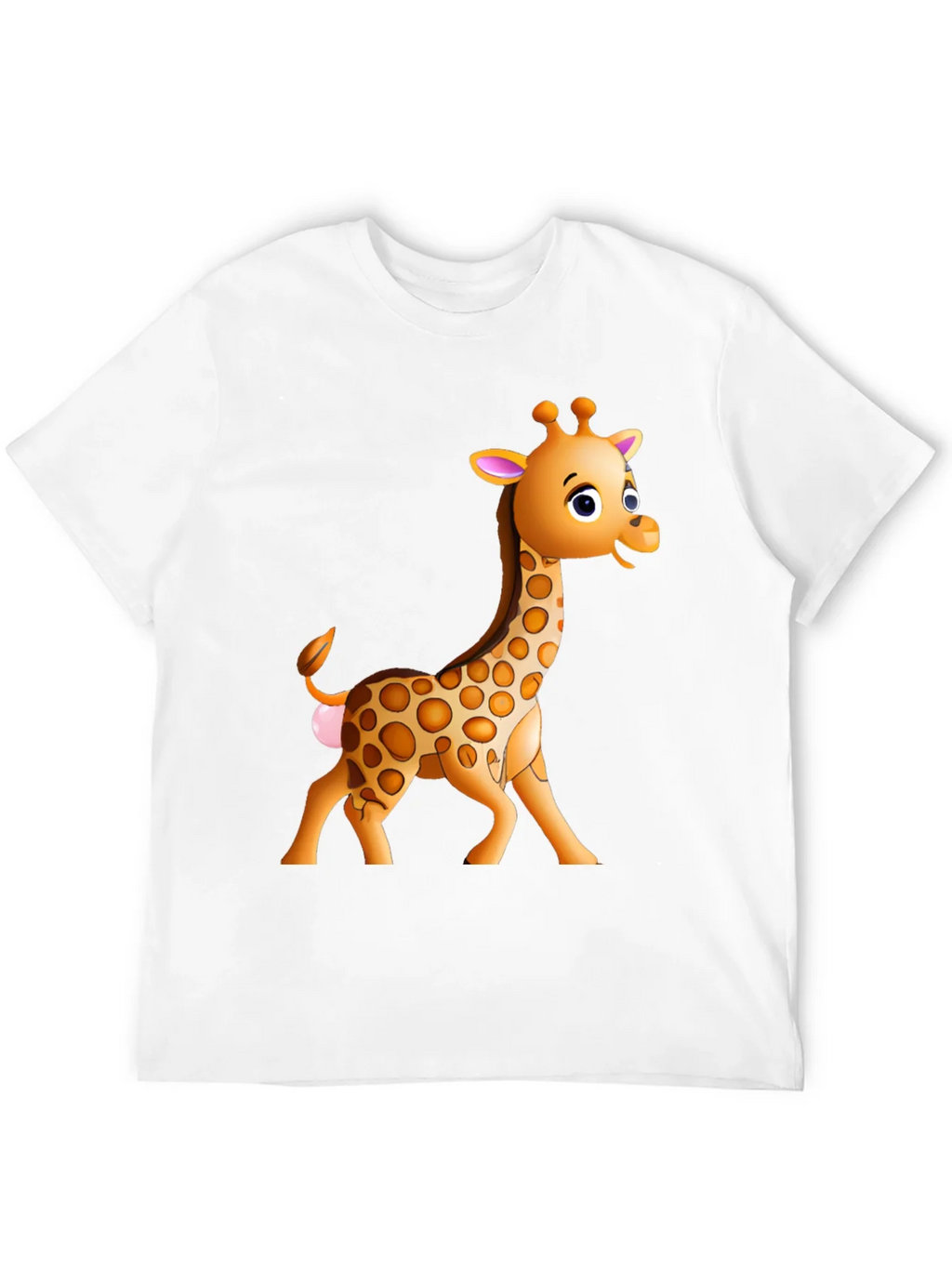 Cartoon Giraffe Graphic T-Shirt product image 11