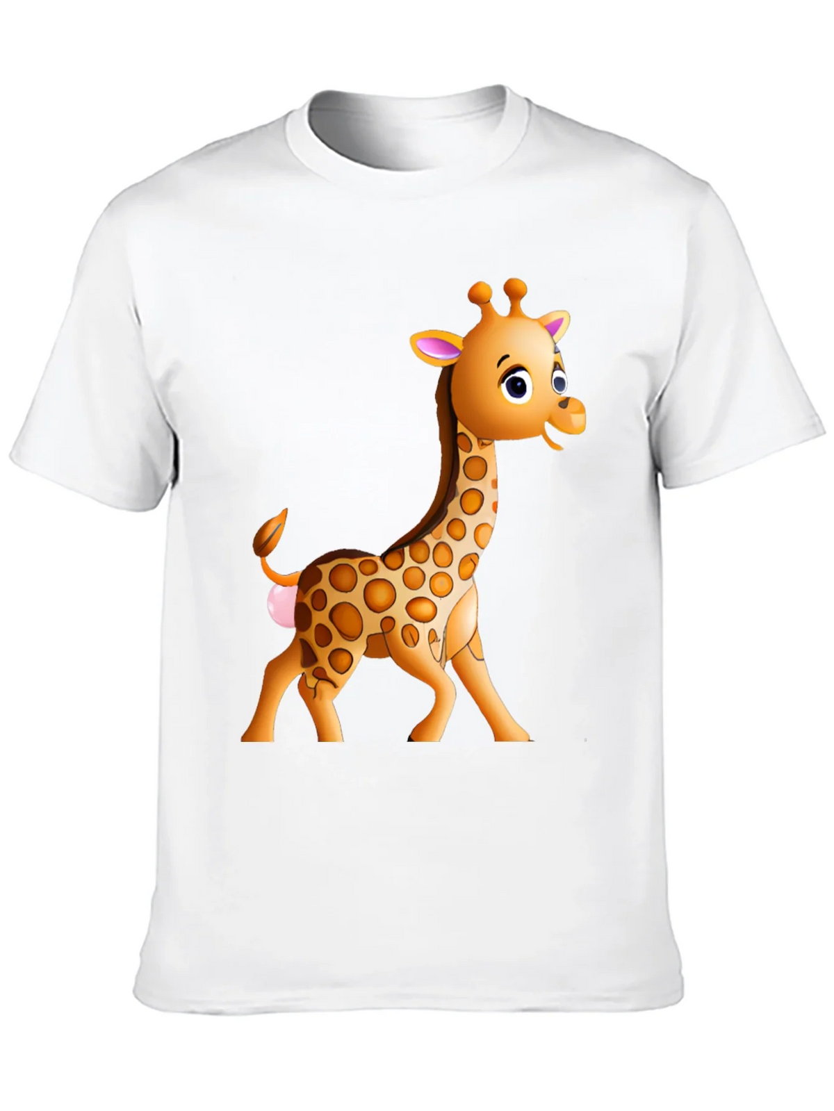 Cartoon Giraffe Graphic T-Shirt product image 9